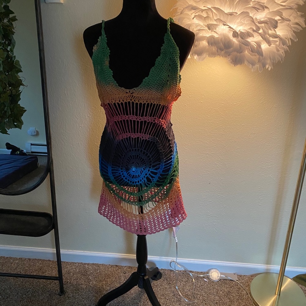 70s styles knit dress